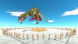 100 Archers vs Giants - Animal Revolt Battle Simulator