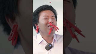 KASIAN FADIL, UDAH GAK KUAT LAGI HIDUNGNYA DIJEPIT 😜