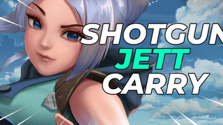 TOP FRAGGING เป็น SHOTGUN JETT บน MAIN ของฉัน