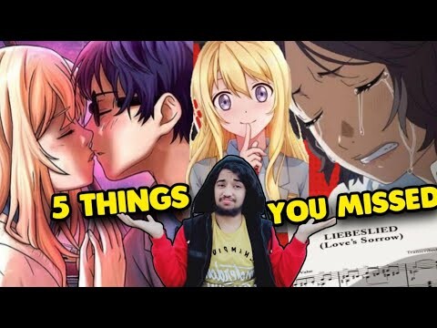 Your Lie in April (Hindi) | 5 Things You Missed || Mr.Savi