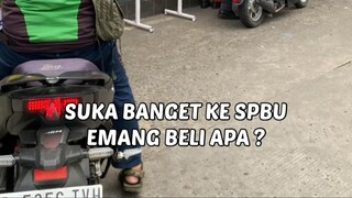 Mending isi bensin tiap hari kalo spbu nya kek gini