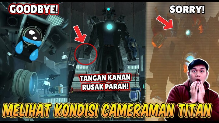 AKU PERGI KE MARKAS CAMERAMAN DAN MELIHAT KONDISI CAMERAMAN TITAN UPGRADE YANG RUSAK PARAH!