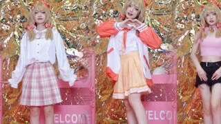【Long Lie】Love you! Today is Pink Plaid/Tomato Scrambled Eggs/Sexy Little Jiaran! Love your dress-up