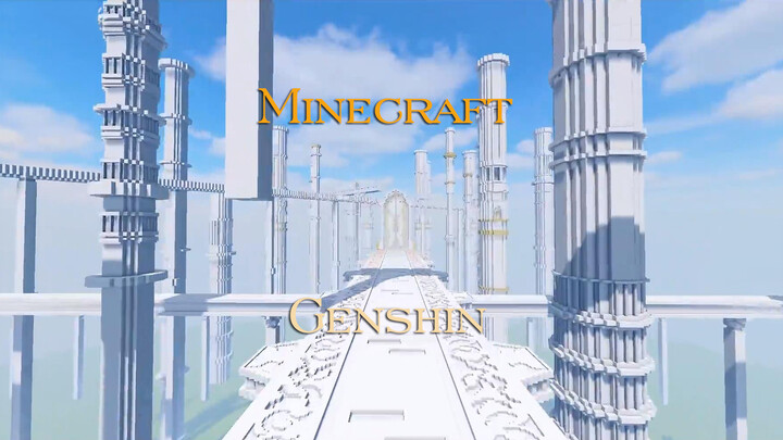 [MC & Genshin] Teyvat làm từ hình khối