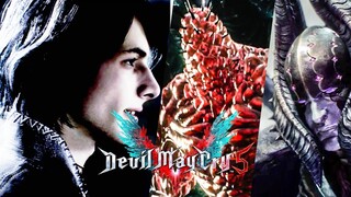 Devil May Cry 5 - V All Bosses / Hell and Hell / No Damage / SSS Rank