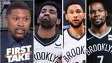"Kyrie and scared ass BENCH Simmons should comes out to make Nets better" - Jalen Rose