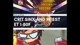 Crit Assassin Cross + High Priest ET 1-80F