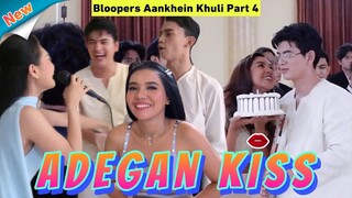 BLOOPERS ANKHEIN KHULI - REAKSI VINA MELIHAT FERDI ADEGAN KISS