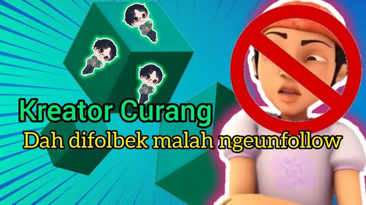 Upin&Ipin Parodi Dubbing Sunda || (Kreator Curang) Dah Difolbek Malah Ngeunfollow