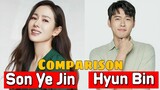 Son Ye Jin and Hyun Bin Lifestyle Comparison | Couple Comparison |RW Facts & Profile|