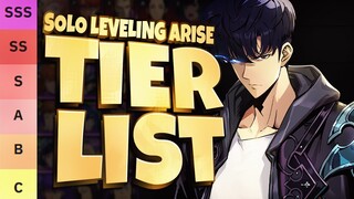 SOLO LEVELING ARISE TIER LIST (SSR/SR) WHICH UNIT IS GOOD & BAD - Solo Leveling Arise