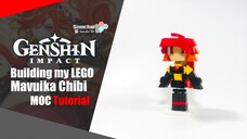 LEGO Genshin Impact Mavuika Chibi MOC Tutorial | Somchai Ud