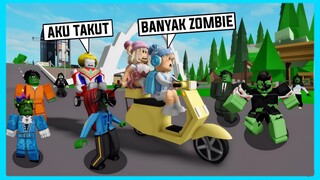 Banyak Zombie !! Adiku Bersama Ultraman Sampe Ketakutan Di Roblox Brookhaven ft @Shasyaalala