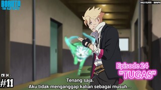 BORUTO DI INTROGASI DAN DIJADIKAN SAMSAK ! - Boruto Two Blue Vortex 14 Part 11