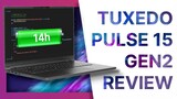 14h OF BATTERY LIFE in real life use! Tuxedo Pulse 15 (2022) Review