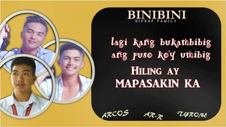 Binibini - Hiprap Family ( Arcos | Ar-R | Tyrone ) ( Lyrics )