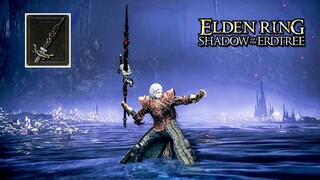 Elden Ring Shadow of the Erdtree - Messmer's Spear of the Impaler Weapon Moveset Showcase