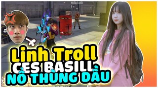 [FREE FIRE] Thử Thách Tình Cảm Giữa Basill Và Linh Qua Thùng Dầu Đỏ Cực Cháy