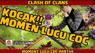 MOMENT LUCU CLASH OF CLANS PART#4