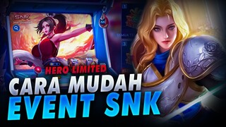 Cara Mudah Kelarin Event SNK, Dapetin Mai Shiranui Charlotte dan Ukyo Tachibana - HOK