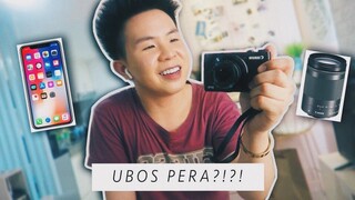 NAUBOS ANG P30,000!! (NEW PHONE, CAMERA & LENS!)