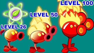 Đậu Lửa Fire Peashoter MAX Level Kết Hợp Gốc Cây Lửa Plant Vs Zombie 2 Hoa Quả Nổi Giận 2 pvz2