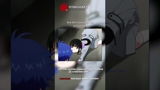 She fell in love with him at first sight #anime #shorts #animeedits #animememes
