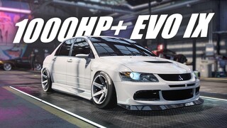 PROJECT EVO IX 1000HP+ MODIFANYA BRUTAL ! NFS HEAT