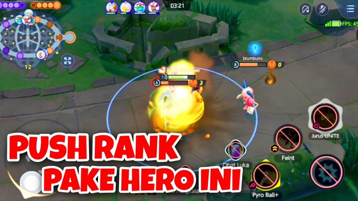 PUSH RANK PAKE HERO INI AUTO WIN!!!!