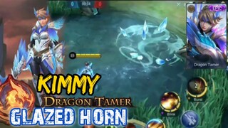 KIMMY GLAZED HORN | DRAGON TAMER SQUAD | EPIC SKIN | MOBILE LEGENDS