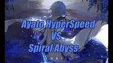 Furina with Ayato SpeedDemon slash through Abyss feat Eula | Genshin Impact F2P