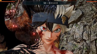 Demonstrasi gerakan karakter JUMP Brawl - Asta (Black Clover)