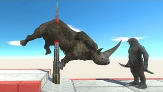 Prehistoric Mammals and Dinosaurs in Giant Spike Challenge