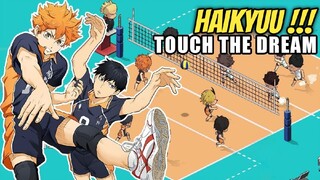 GAME ANIME ANDROID TERBARU! HAIKYUU TOUCH THE DREAM!