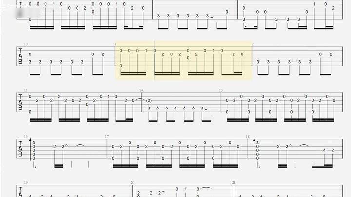 [Fingerstyle Guitar Score] - Past, Past, dan Past Lives telah mengikuti jejak Anda sejak nama Anda (