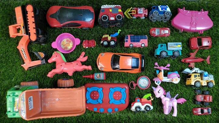 Mencari Mainan Anak Excavator, Mobil Balap, Mobil Dump Truk, Mobil Derek, Mobil Tayo, Mobil Ambulans