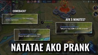 NATATAE AKO PRANK SA MGA IYAKING KAKAMPI! (Laughtrip!)