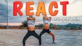 (DANCE in PUBLIC) REACT by Pussycat Dolls - Simon and Faith choreography