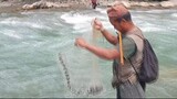 fishing in Nepal | cast net fishing | himalayan trout fishing | asala fishing |