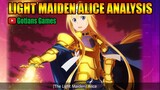 The Light Maiden Alice Analysis! Sword Art Online Alicization Rising Steel