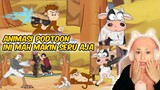 REACTION ANIMASI PODTOON - PERSAHABATAN MONYED DAN JALU 13-16