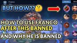 HOW TO USE FRANCO AND WHY THIS BANNED | New Trick | Mobile Legends