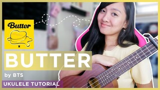 Butter by BTS EASY UKULELE TUTORIAL