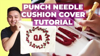 Punch Needle Cushion Cover - Thêu Áo Gối Ai Cũng Làm Được
