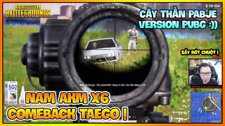 CÂY THẦN PABJE TRONG PUBG LÀ ĐÂY, MÀN SẤY AKM X6 TAN NÁT TAEGO =)) NAM ART FUNNY MOMENTS