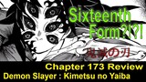 Breath of the infinite moon. Demon Slayer Chapter 173 review. Kimetsu no Yaiba : 鬼滅の刃