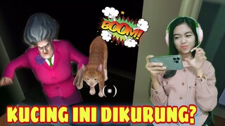 PART6 bebasin kucing yang dikurung sama Scary teacher #games #trending