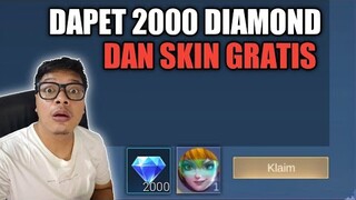 DAPET 2000 DIAMOND + SKIN GRATIS DI KASIH MOONTON !! CUMA DI AKUN INI !