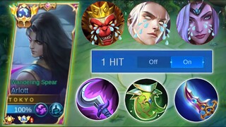 GOODBYE META HEAL! | GLOBAL ARLOTT PERFECT BUILD FOR ONE SHOT!