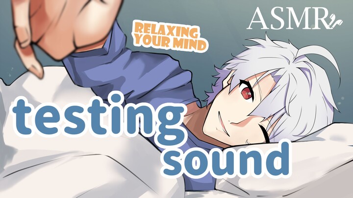【Untuk cewek】Testing sound, asmr dengan pacar lembut | dub japan【ASMR】[Suara stereoponis]